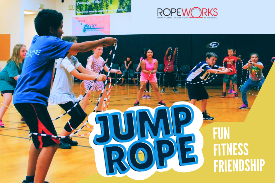 Jump Rope For Fun and Fitness - Ropeworks Jump Rope - 6crickets
